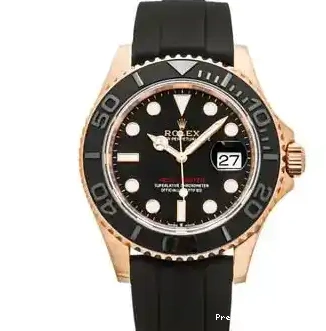Prestigious Jewelers Yacht-Master Gold 126655 Rose Rolex 0529